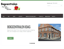 Tablet Screenshot of bogcentralen-horsens.dk